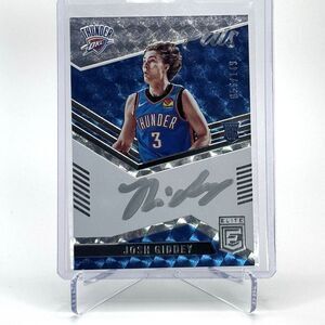 2021-22 Donruss Elite Pen‎ Pal Josh Giddey RC Rookie On-Card Auto /149!! Silver